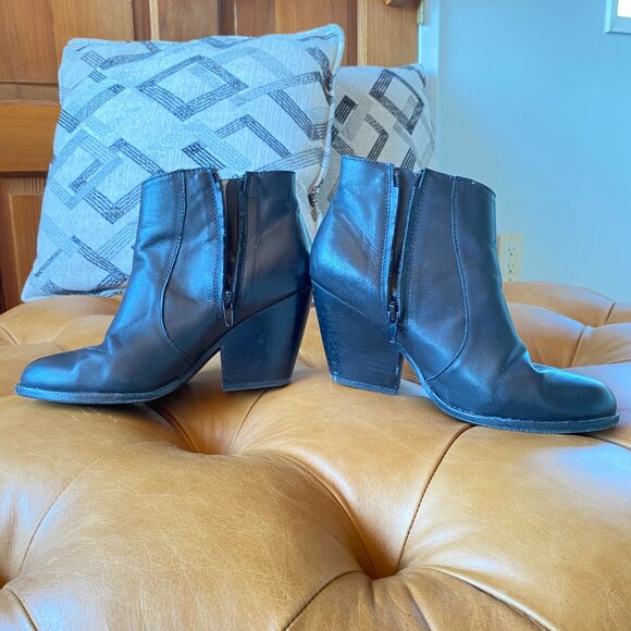 Jeffrey Campbell Ibiza Leather Ankle Booties Size 38 - Picture 2 of 10